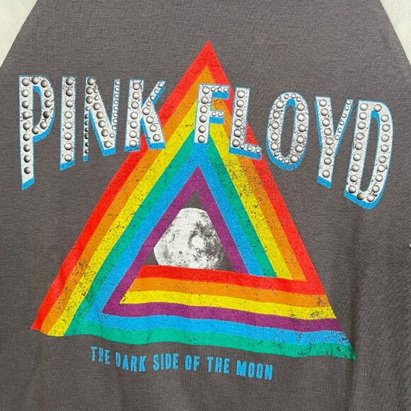 Pink Floyd Graphic Tee Dark Side Of The Moon  T-Shirt Medium NWT - Picture 3 of 5